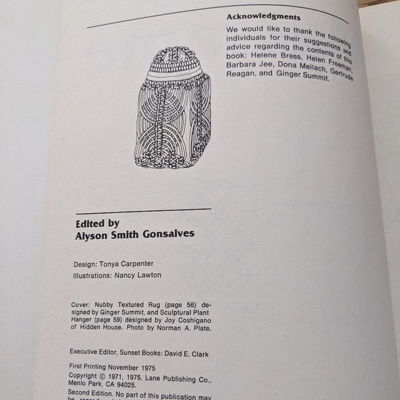 Vintage 70s crafts books Sunset Succulent Macrame Ceramics and Terrarium - Picture 5 of 10